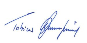 Faksimile Unterschrift